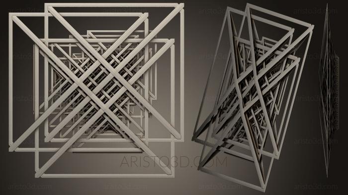 Geometric shapes (SHPGM_0119) 3D model for CNC machine